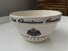 Duchy Originals Organic Mason Cash With Christmas Greetings Xmas Pudding Bowl 