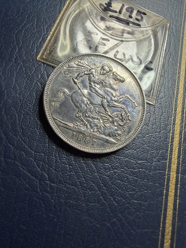 Victoria 1887 silver crown - 1887,