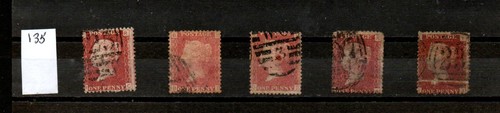 1858 sg43 penny plates - sg43/4,