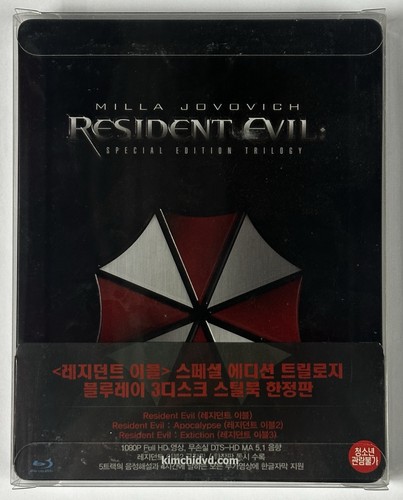 Resident evil trilogy blu - evil,