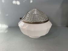 Art Deco Glass Light Fixture