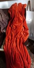 Huge Vintage Orange Cotton