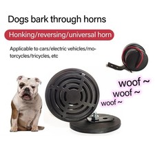 12V 24V Auto Dog Barking Horn Funny Dog Barking Speaker Car Horn Motorcycle