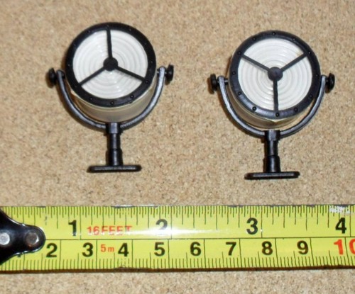 Model ship searchlights - model,