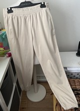 Zara Ladies Beige Cuffed Leg