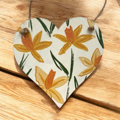 Handmade daffodils large - handmade,