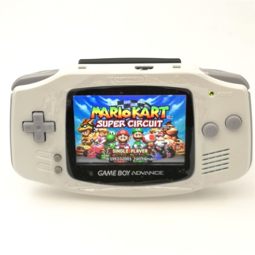 Gba white game - gba, with