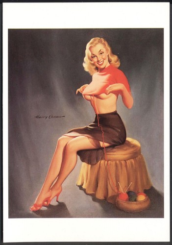 Modern postcard glamour art - modern,