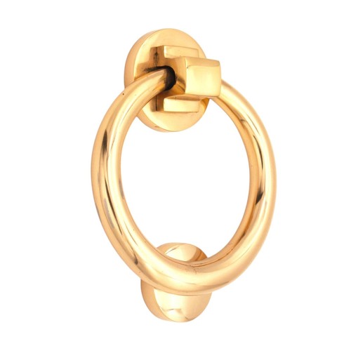 Front door knocker ring round - door,