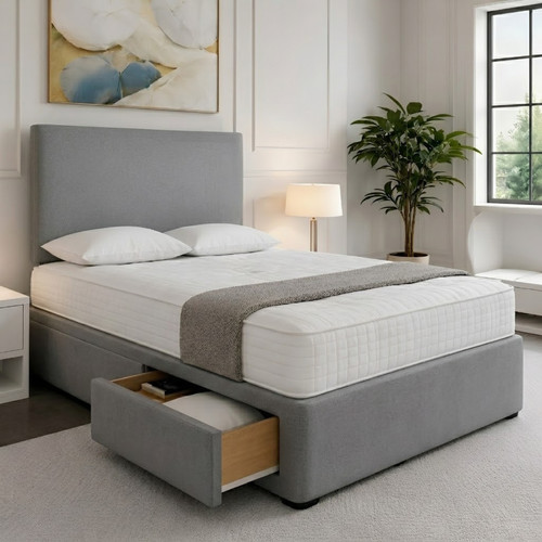 Reinforced divan bed set with - reinforced,
