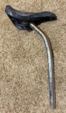 Lay Back rusty Seat Post 22 mm GT Dyno Compe BMX Cionlli 911 Seat Pan for Parts