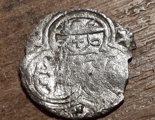 Hammered silver medieval coin - hammered,