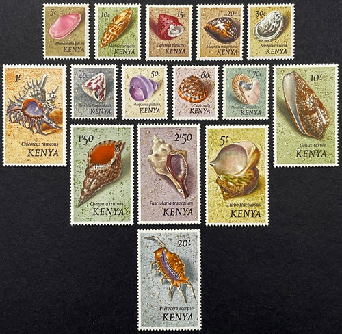 Kenya 1971 seashells - 1971,, set