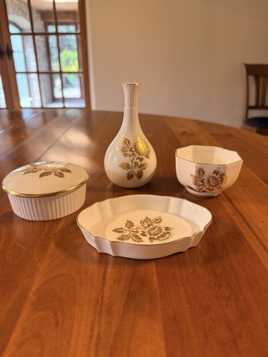 Wedgwood gold tonquin bone - wedgwood,