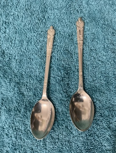Pair vintage nickel - pair,
