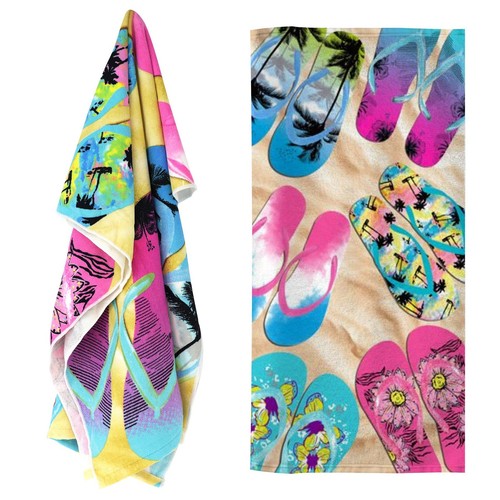 Microfibre beach towel - beach,