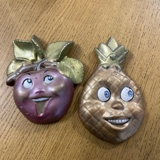 2 x Anthropromorphic Fruit