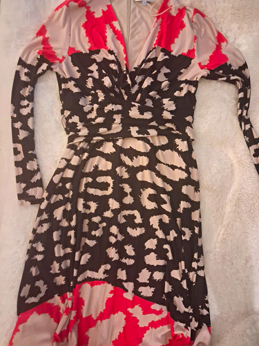 Issa london wrap dress animal - issa,