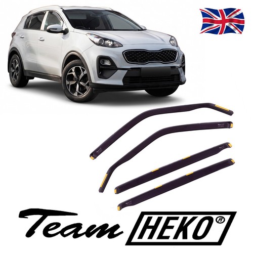 Heko wind deflectors for kia - wind,