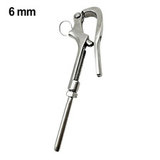 Stainless steel pelican - steel, hook
