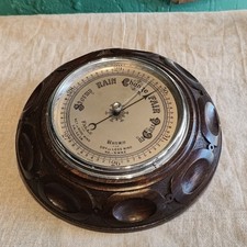 Vintage Large Oak barometer