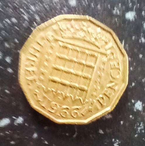 British pence coin - british,