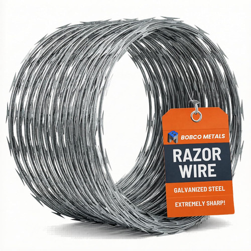 Steel razor coil - razor, for