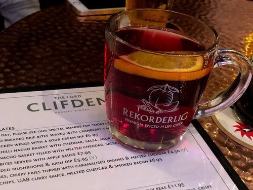 Rekorderlig glass mug half - rekorderlig,