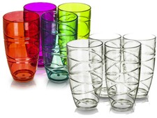 4 x LIVIVO CLEAR/COLOUR SWIRL