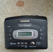 aiwa cassette player Parts Only Doesn't Appear To Work Music Radio Retro Parts