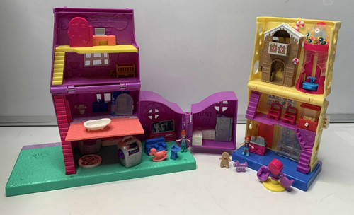 Polly pocket houses figures