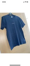 CP Company Men's Navy Blue Tshirt Size Small 100% Cotton