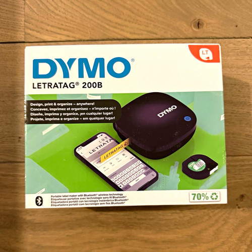 Dymo letratag 200b label - letratag,