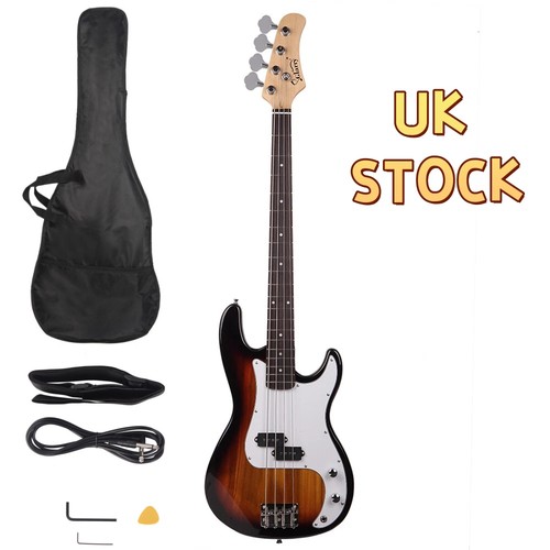 Glarry electric bass guitar - bass,