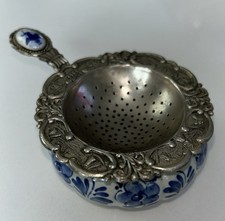 DELFT BLUE Vintage Silver Tea
