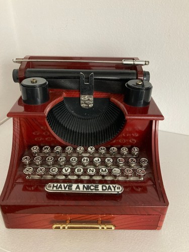 Typewriter music box - music,