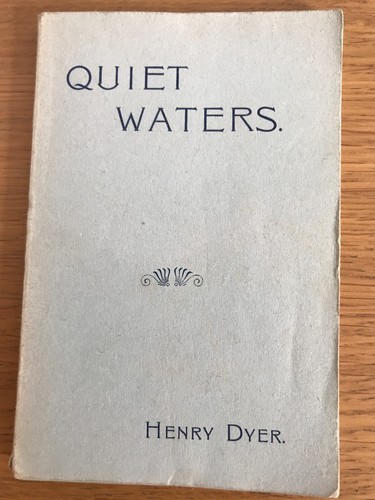 Quiet waters rest and - quiet, of