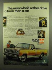 1975 Dodge Pickup Truck Ad -