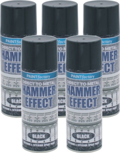 5x400ml hammer effect - hammer,