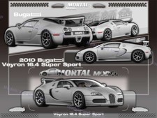 1:64 Bugatti Veyron Super Sport Car Models Diecast Toys Gifts Miniature Mortal
