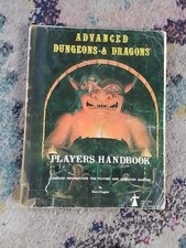 AD&D Players Handbook  Softback  - TSR  UK 1978