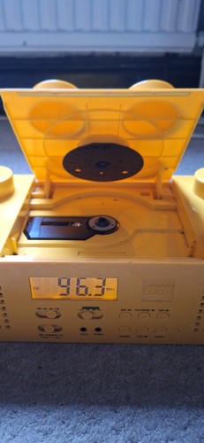 Lego yellow brick - cd, boombox