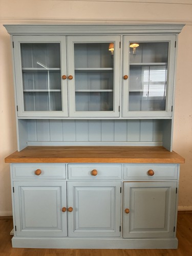Pine farmhouse kitchen welsh - farmhouse,