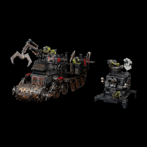 Well painted ork battlewagon - painted,