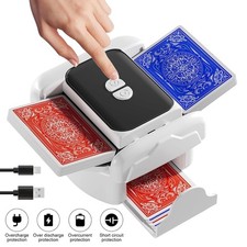 Automatic card shuffler - 2-in-1,