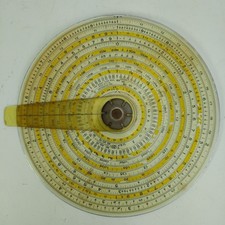 Vintage 8.25" Binary Circular