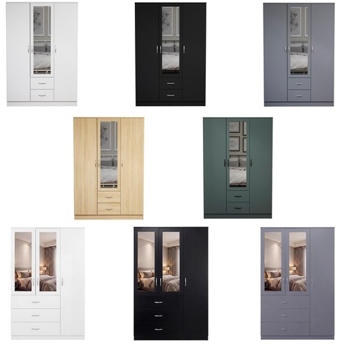 Modern wide wardrobe door - wide, 3