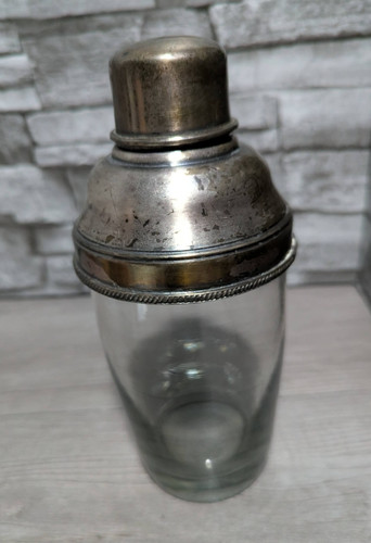 Antique art deco glass and - antique,