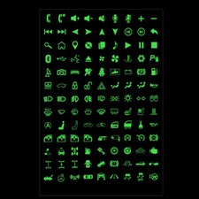 Luminous Sticker Car Interior