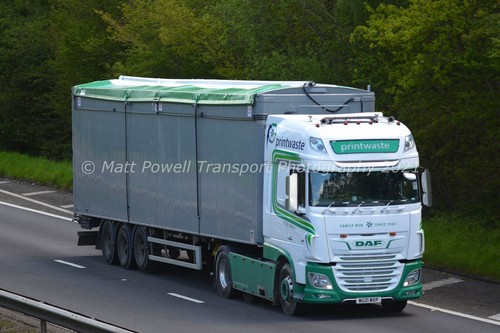 Truck photo 12x8 daf - -,